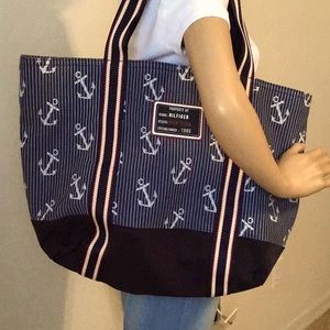Tommy Hilfiger Nautical Tote Bag Tag still on Bag